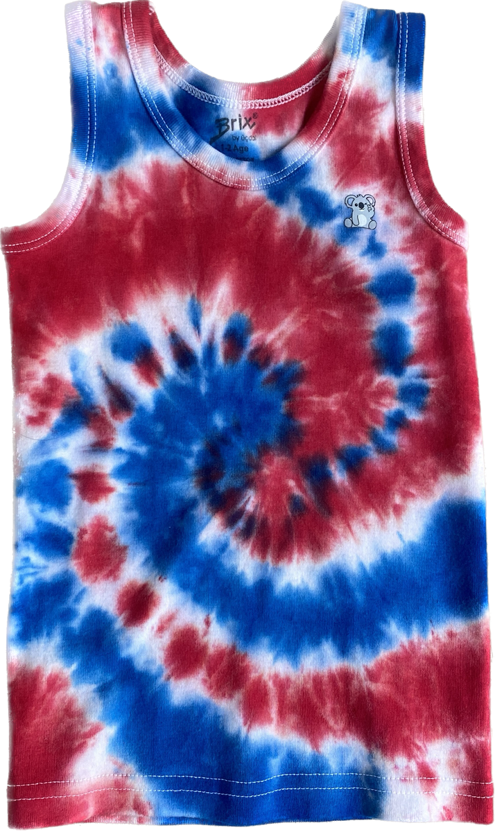 Ice Dye Baby Tank Top – Koala Tie Dye