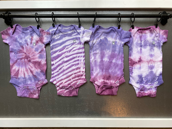 Purple Reign Ombre Onesie Set