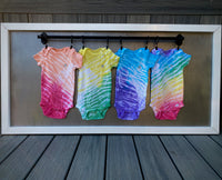Rainbow Rain Onesie Set